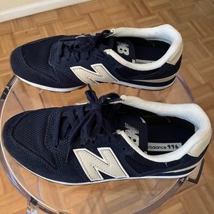 New Balance x J.Crew 996 sneakers in suede